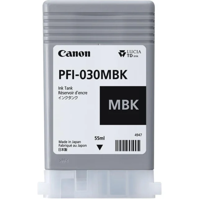 Canon Cartus Cerneala Original Black, PFI-030MBK pentru TM-240|TM-340, 55ml, 3488C001AA