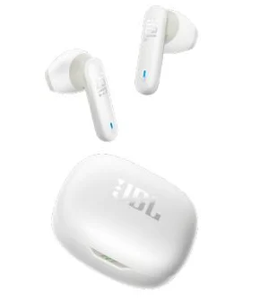 JBL Wave Flex 2, 10 ore, Bluetooth 5.3, Alb, JBLWFLEX2WHT