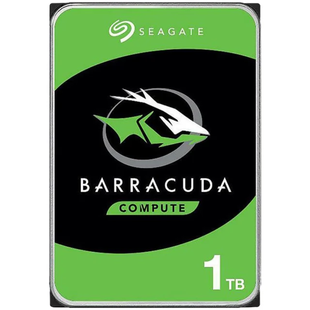 Seagate HDD BarraCuda drive 1TB 7200RPM SATA3, ST1000DM014
