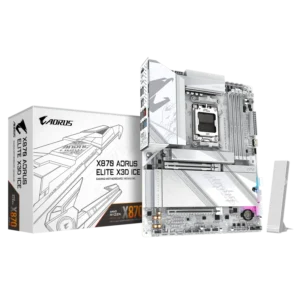 Placa de baza Gigabyte X870 AORUS ELITE X3D ICE, Socket