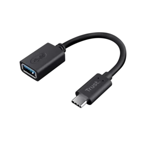Hub USB Trust Calyx, USB-C, 2 porturi, Negru