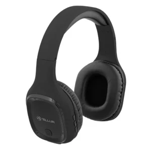 Casti Head-band Tellur Pulse, Wireless/Wired, Negru