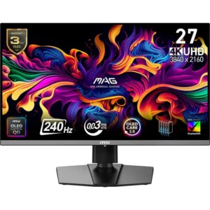 Monitor Consumer MSI MAG 272UP QD-OLED X24, 26.5", 3840 x
