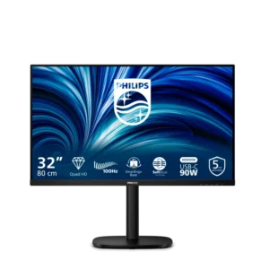 Monitor Consumer Philips 32B2U3601/00, 31.5", 2560 x 1440 pixeli, Black,