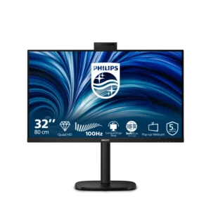 Monitor Consumer Philips 32B2U3601H/00, 31.5", 2560 x 1440 pixeli, Black,