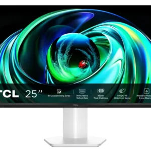 Monitor Gaming TCL 25G54, 24.5", 1920 x 1080 pixeli, White,