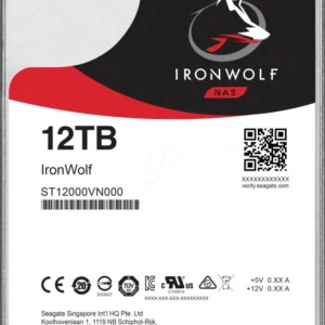 HDD NAS Seagate IronWolf, 12 TB, 7200 RPM, 256 MB,