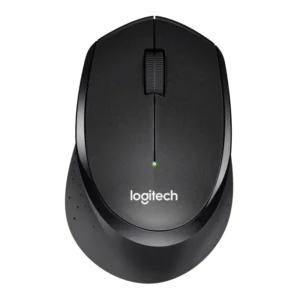 Mouse Wireless Logitech M330 SILENT PLUS, 1000 dpi, Negru