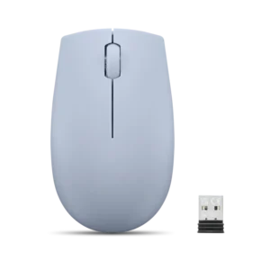 Mouse Wireless LENOVO 300, 1000 dpi, Albastru