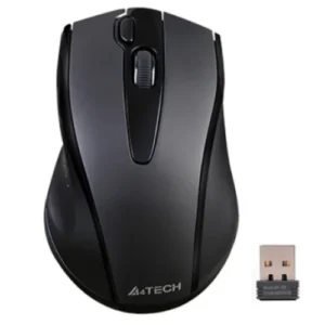Mouse Wireless A4TECH G9-730FX, 2000 dpi, Negru