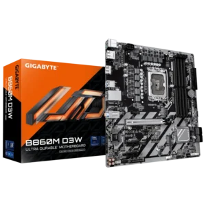 Placa de baza Gigabyte B860M D3W, Socket 1851, DDR5, Micro-ATX