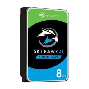 HDD Surveillance Seagate SkyHawk AI, 8TB, 7200RPM, 256MB, SATA III