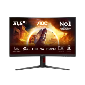 Monitor Gaming AOC C32G4Z, 31.5", 1920 x 1080 pixeli, Black,