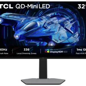 Monitor Gaming TCL 32G64, 31.5", 2560 x 1440 pixeli, Grey,