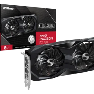 Placa video ASRock Radeon RX 7600, 8GB GDDR6, PCI Express