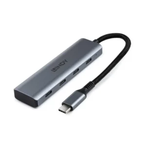 Hub USB LINDY 4 Port USB 3.2 Gen 2 Type