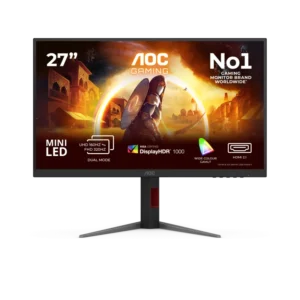 Monitor Gaming AOC U27G4XM, 27", 3840 x 2160 pixeli, Black,