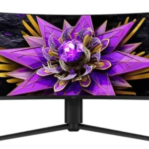 Monitor Gaming TCL 57R94, 57", 7680 x 2160 pixeli, Negru-Alb,