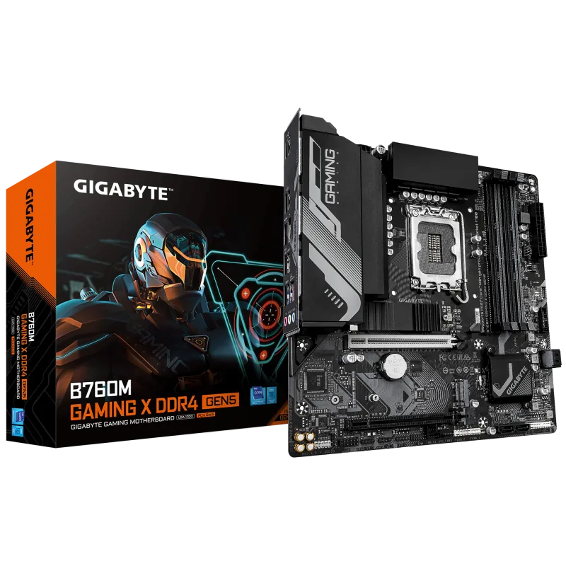 Placa de baza Gigabyte B760M GAMING X DDR4 GEN5, LGA