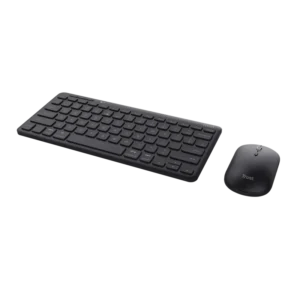 Kit Wireless tastatura si mouse Trust Lyra, negru