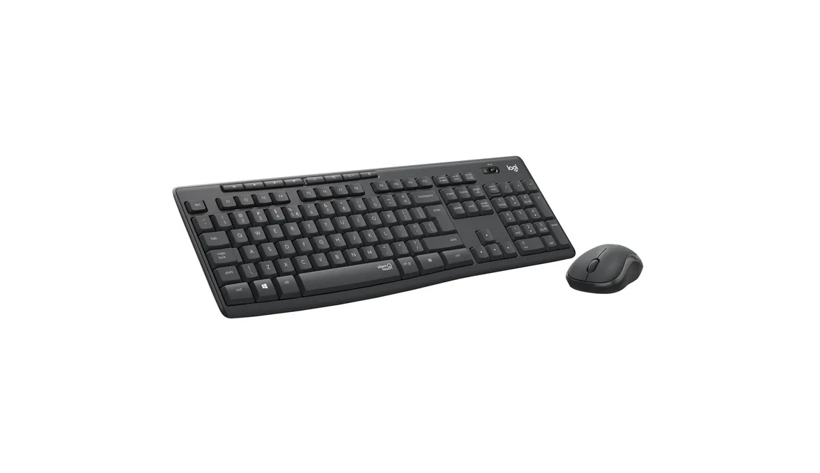 Kit Wireless tastatura si mouse Logitech MK295 Silent Wireless Combo,
