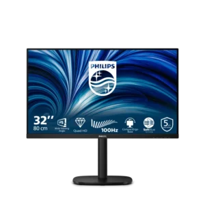 Monitor Consumer Philips 32B2N3500/00, 31.5", 2560 x 1440 pixeli, Black,