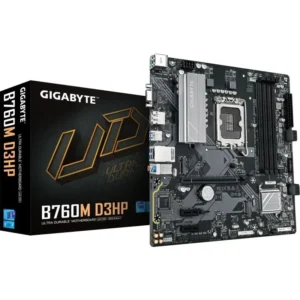 Placa de baza Gigabyte B760M D3HP, Socket 1700, DDR5, Micro-ATX