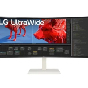 Monitor Consumer LG 38BR85QC-W, 37.5", 3840 x 1600 pixeli, White,