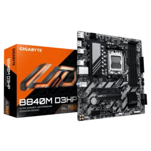 Placa de baza Gigabyte B840M D3HP, Socket AM5, DDR5, Micro-ATX