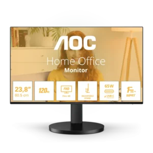 Monitor Consumer AOC 24B3CF2, 23.8", 1920 x 1080 pixeli, Black,