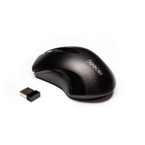 Mouse Wireless SPACER SPMO-W12, 1001  2000 dpi, Negru