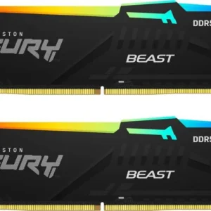 Memorie RAM Kingston FURY Beast RGB EXPO, 32GB DDR5, 6000MHz,