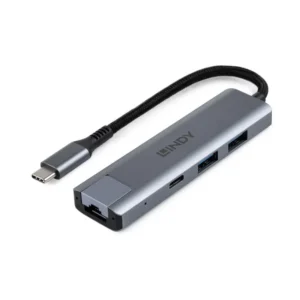 Hub USB LINDY USB 3.2 Gen 2 Type C Hub