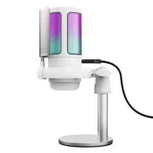 Microfon Trust GXT 238W Auron, tip Condenser, USB-C, LED backlight