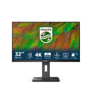 Monitor Consumer Philips 32B1N3800/00, 31.5", 3840 x 2160 pixeli, Black,