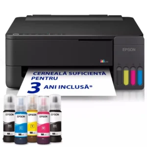 Imprimanta inkjet Epson L1350, CISS, Color, format A4, USB/Wi-Fi