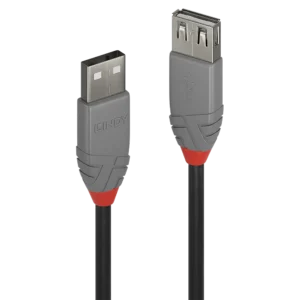Lindy Cablu USB 2.0 Ext. USB 2m, latime de banda